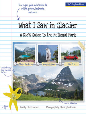 cover image of What I Saw in Glacier